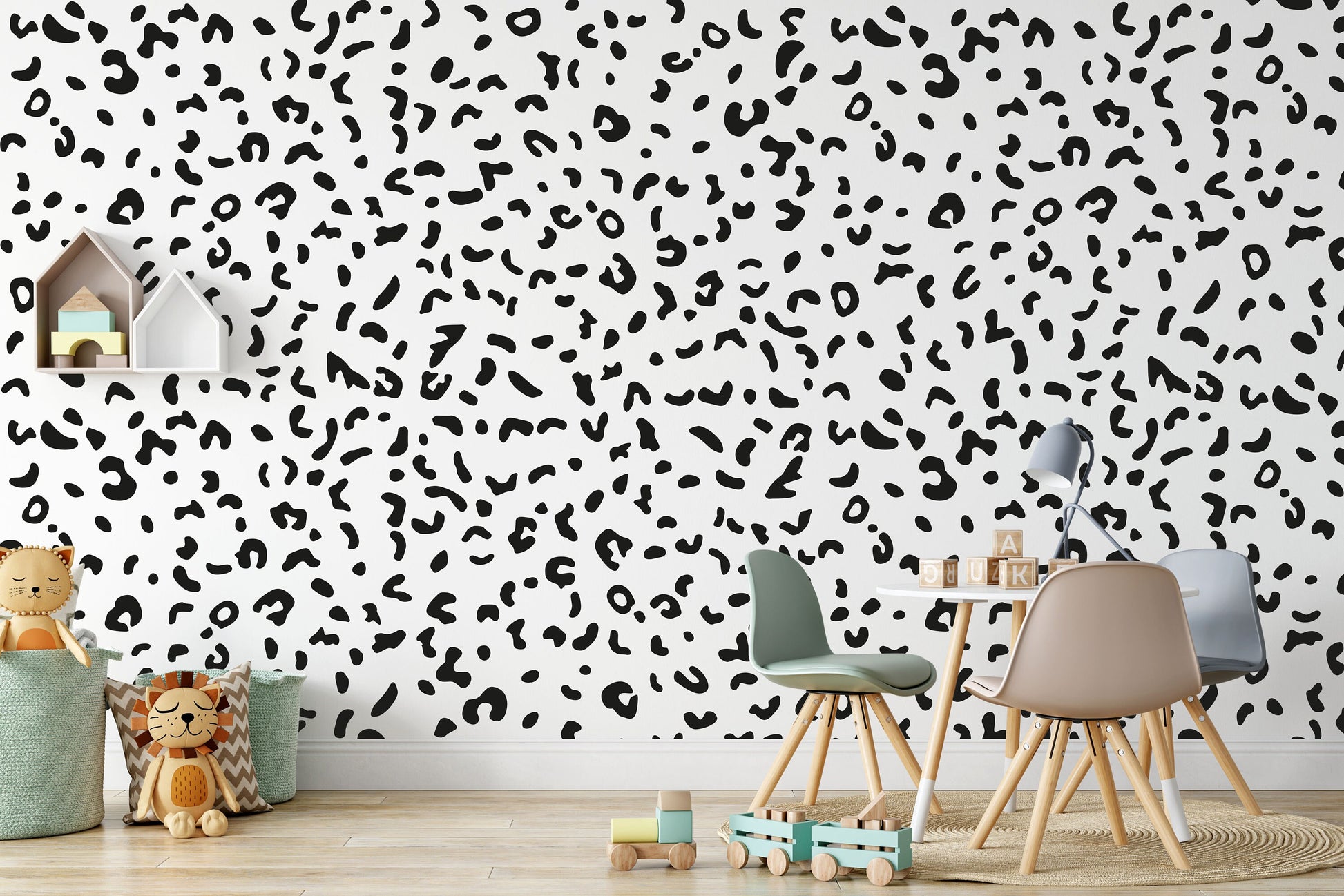 Leopard Spot Wall Stickers, Leopard Spot Decals, Leopard Print Wall Decals, Leopard Spots Stickers, Animal Print Stickers, Animal Spots