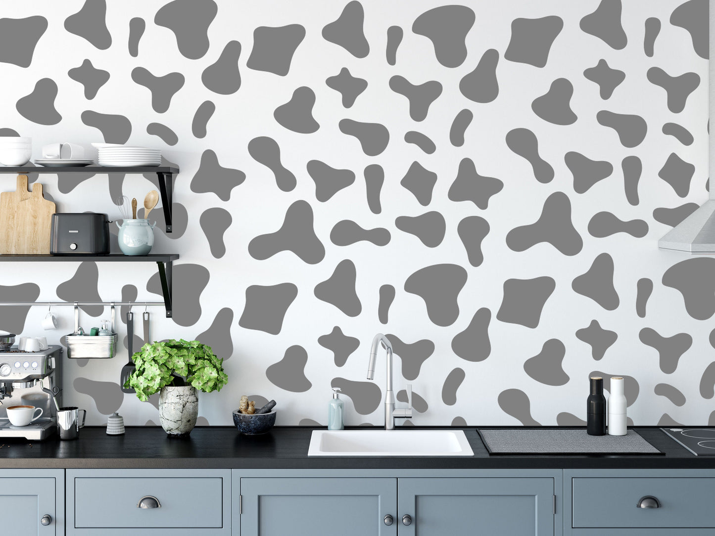 Cow Spot Wall Stickers, Cow Spot Decals, Cow Pattern Stickers, Cow Pattern Decals, Cow Spots Stickers, Cow Print Stickers, Cow Print Decals