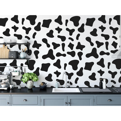 Cow Spots Wall Stickers