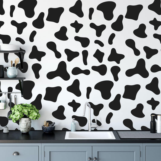 Cow Spots Wall Stickers