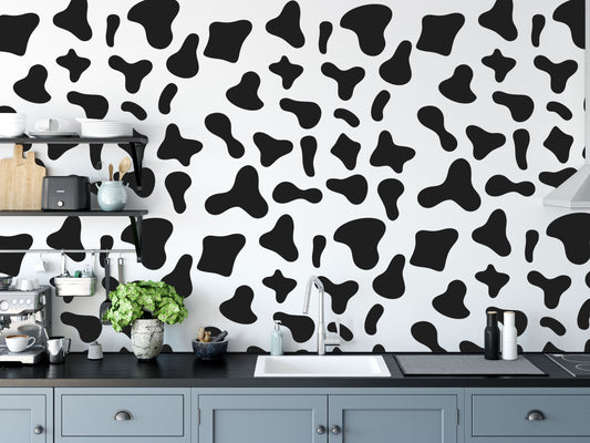 Cow Spot Wall Stickers, Cow Spot Decals, Cow Pattern Stickers, Cow Pattern Decals, Cow Spots Stickers, Cow Print Stickers, Cow Print Decals