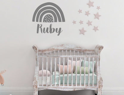 Personalised Decorative Rainbow Wall Sticker