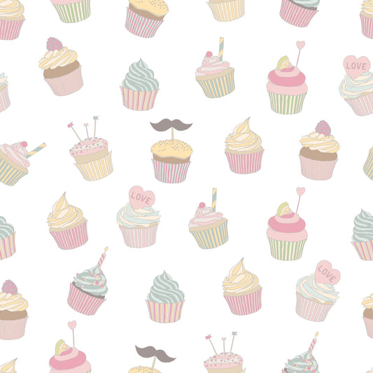 Self Adhesive Vinyl Sticky Back Plastic White Cupcake Furniture Vinyl Sticker Wrap Vinyl Wraps For Furniture