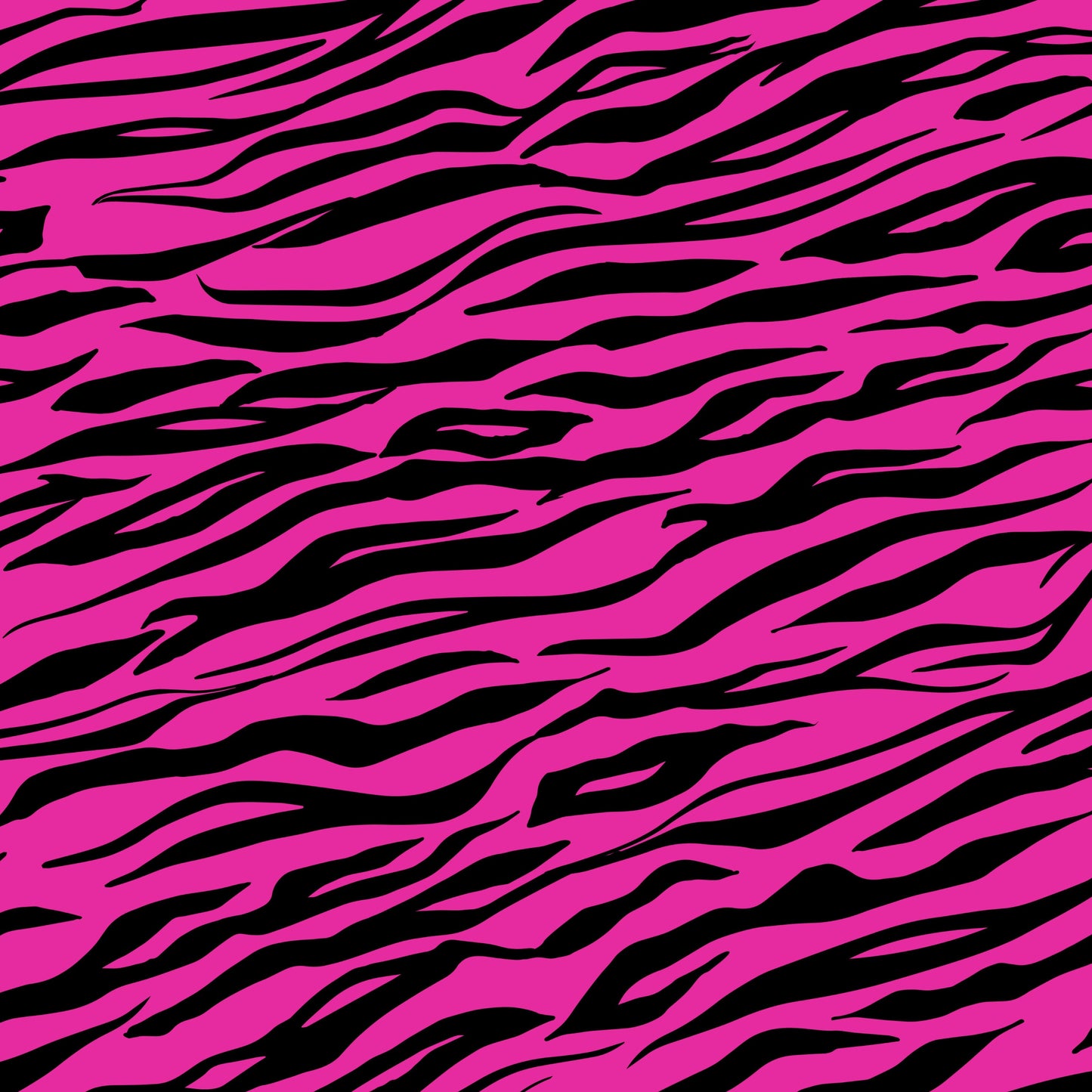 Hot Pink Tiger Print Pattern Vinyl Wrap