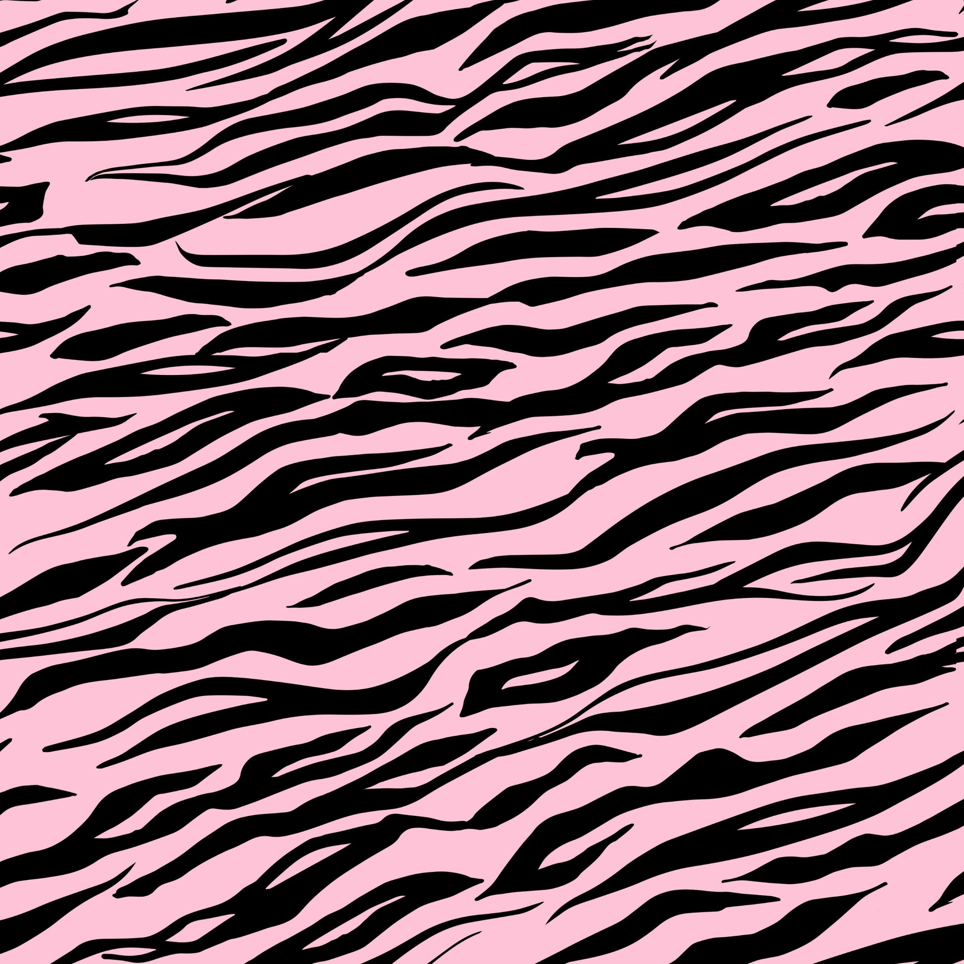 Light Pink Tiger Print Pattern Vinyl Wrap