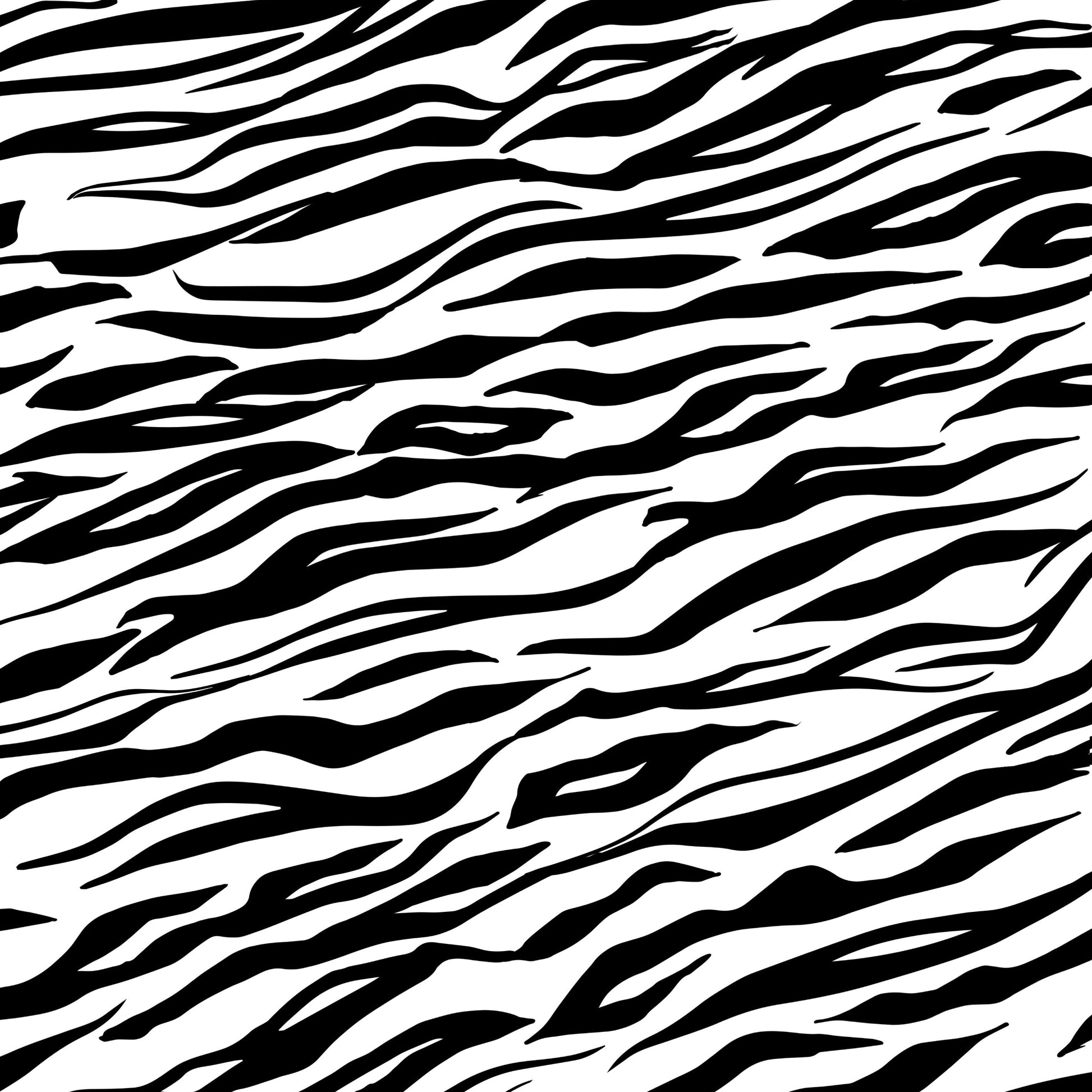 White Tiger Print Pattern Vinyl Wrap