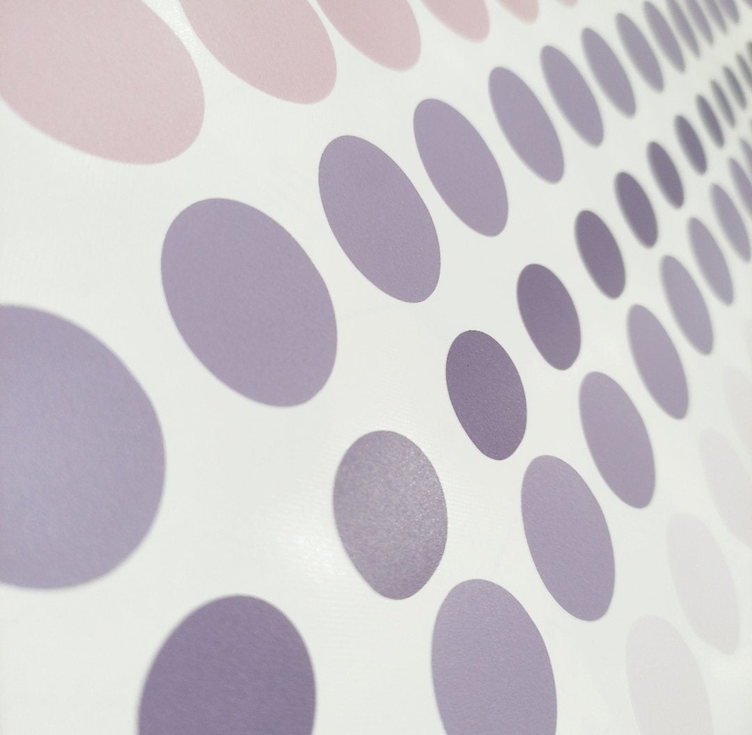 180 Mini Irregular Pastel Polka Dot Wall Stickers
