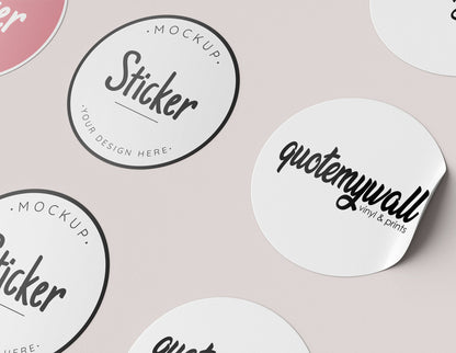Custom Round Sticker Labels