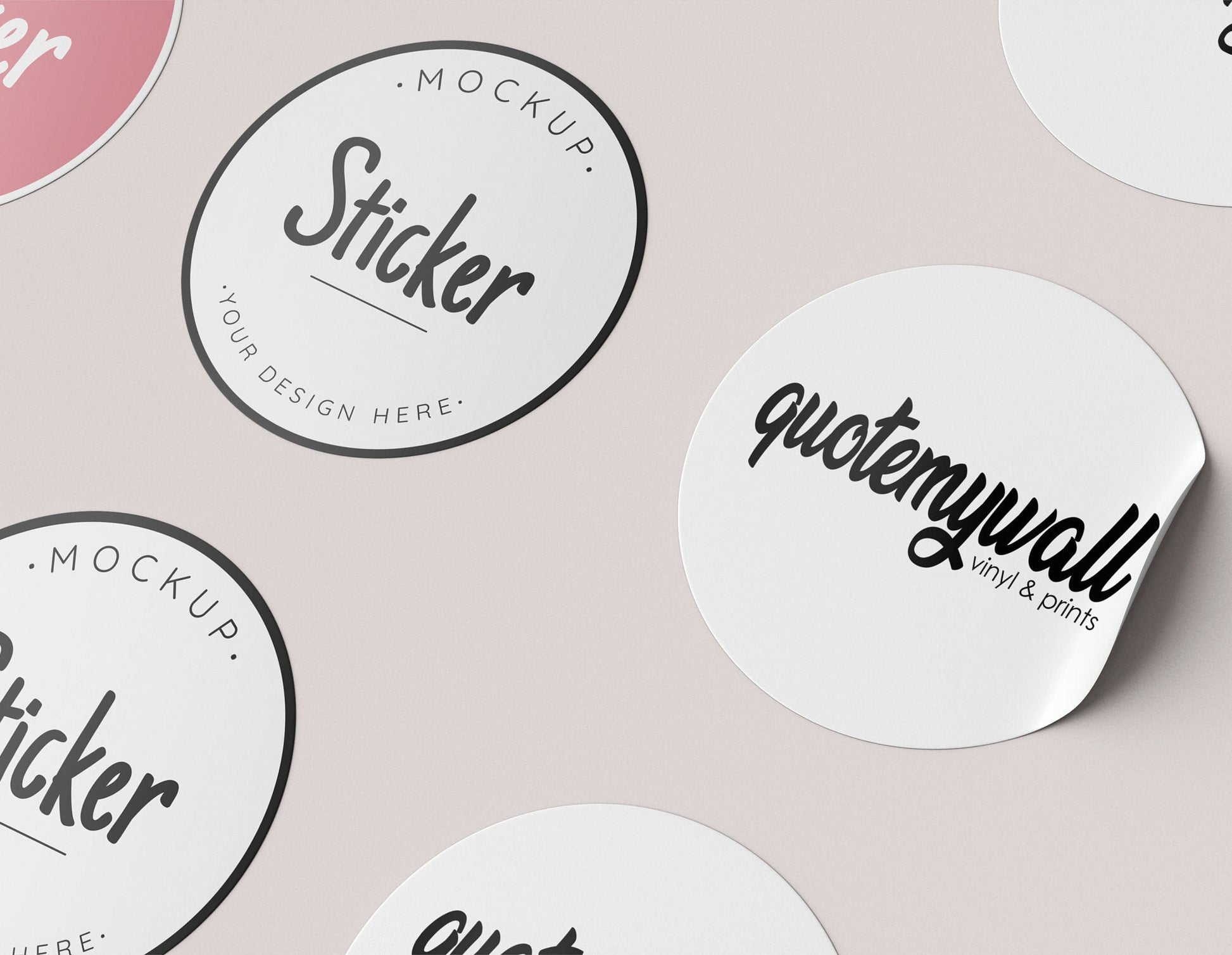 Custom/Personalised Round Stickers