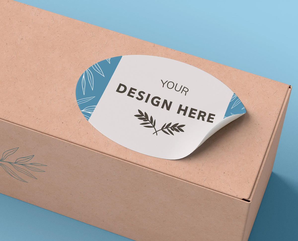Oval Stickers, Custom Oval Sticker Labels Oval Stickers, Custom Oval Sticker Labels