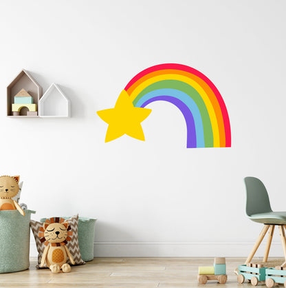 Star Rainbow Wall Sticker