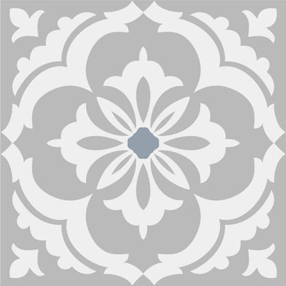Grey & White Mosaic Tile Stickers