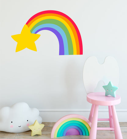 Star Rainbow Wall Sticker