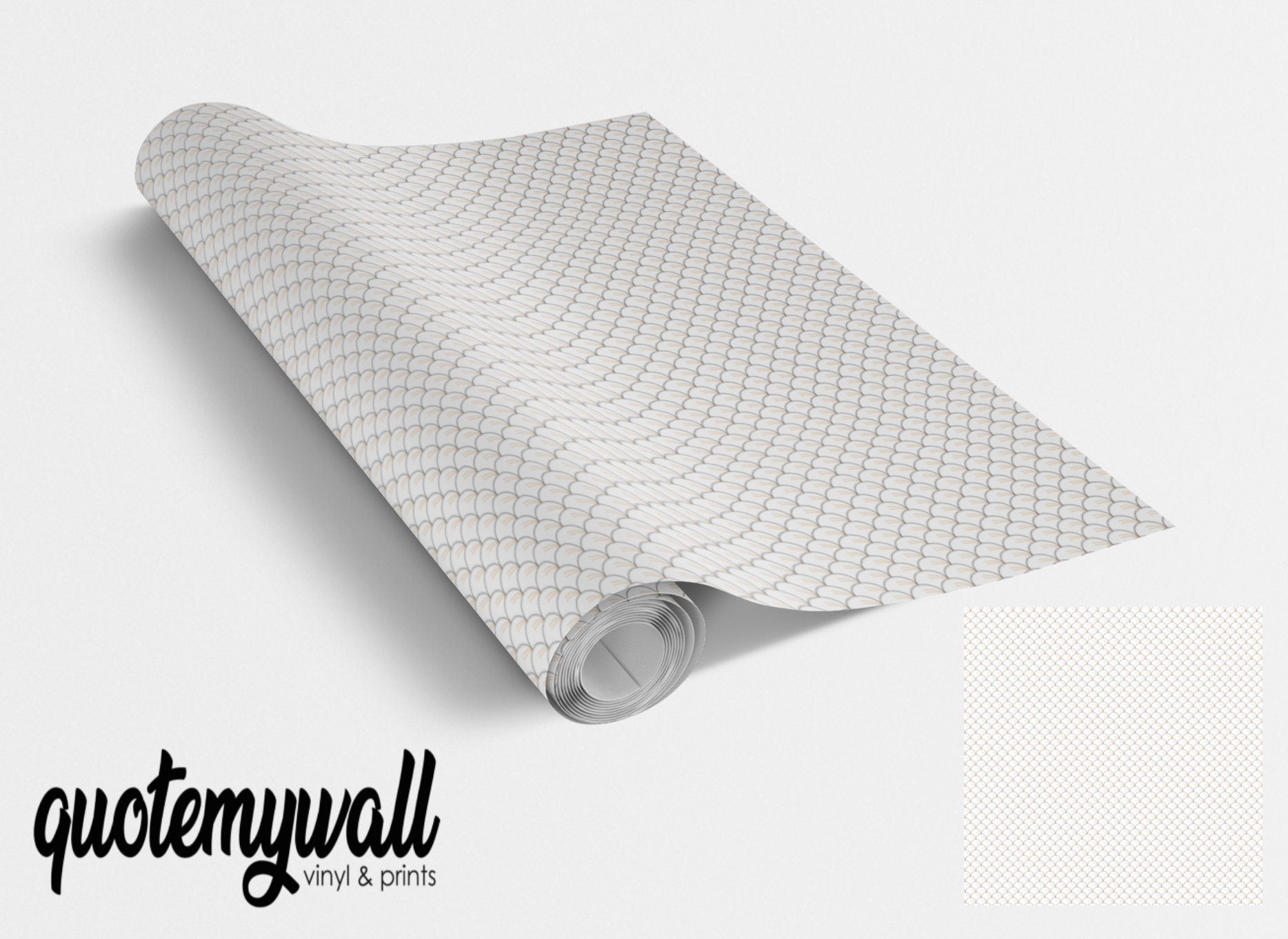 Square Pattern Geometric Pattern Vinyl Furniture Wrap