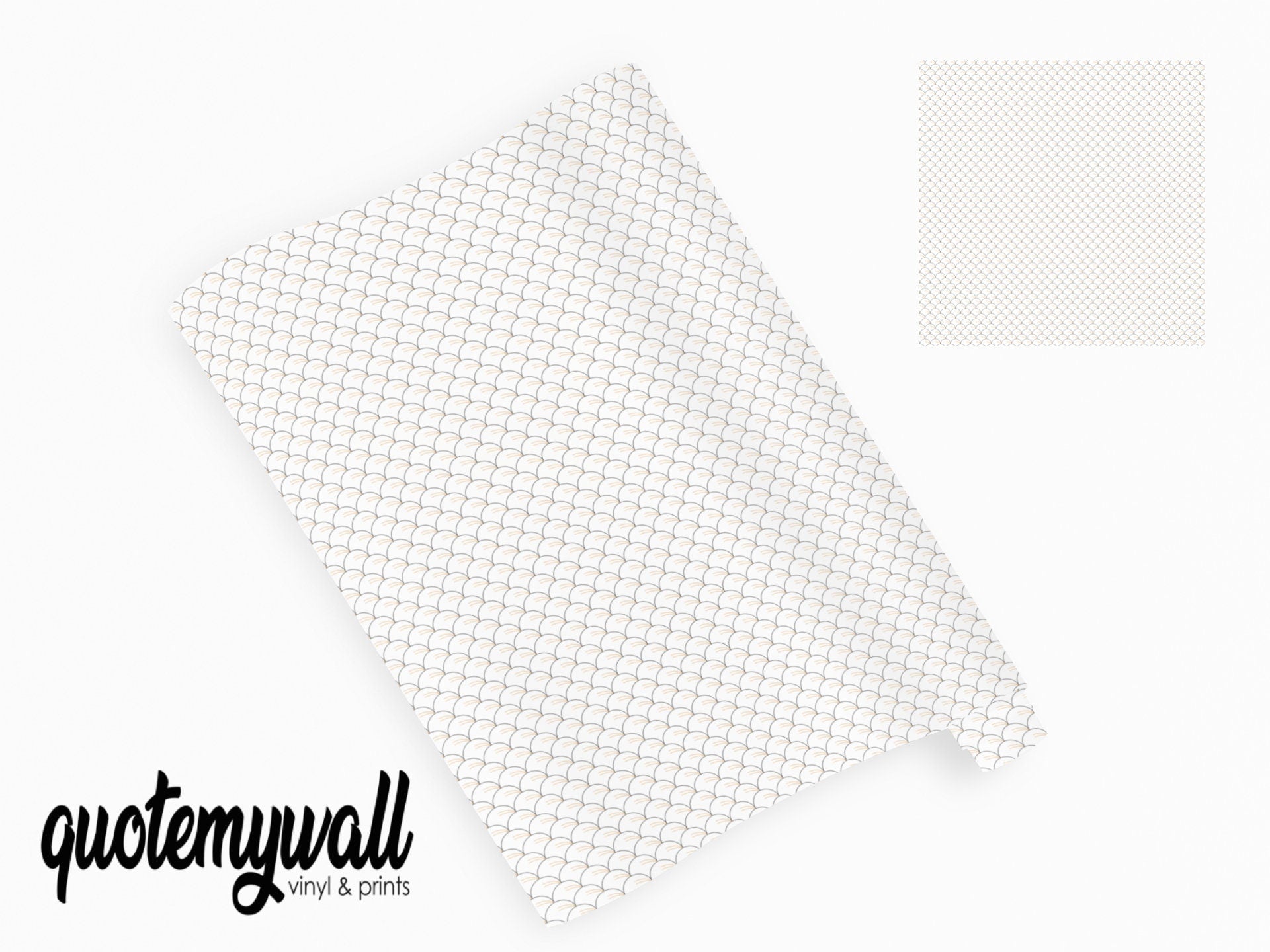 Square Pattern Geometric Pattern Vinyl Furniture Wrap