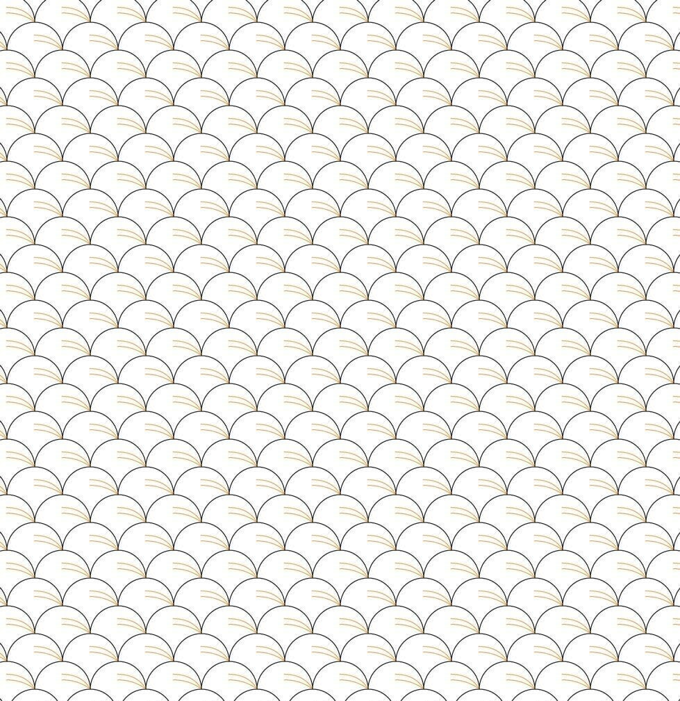 Bubble Geometric Vinyl Pattern