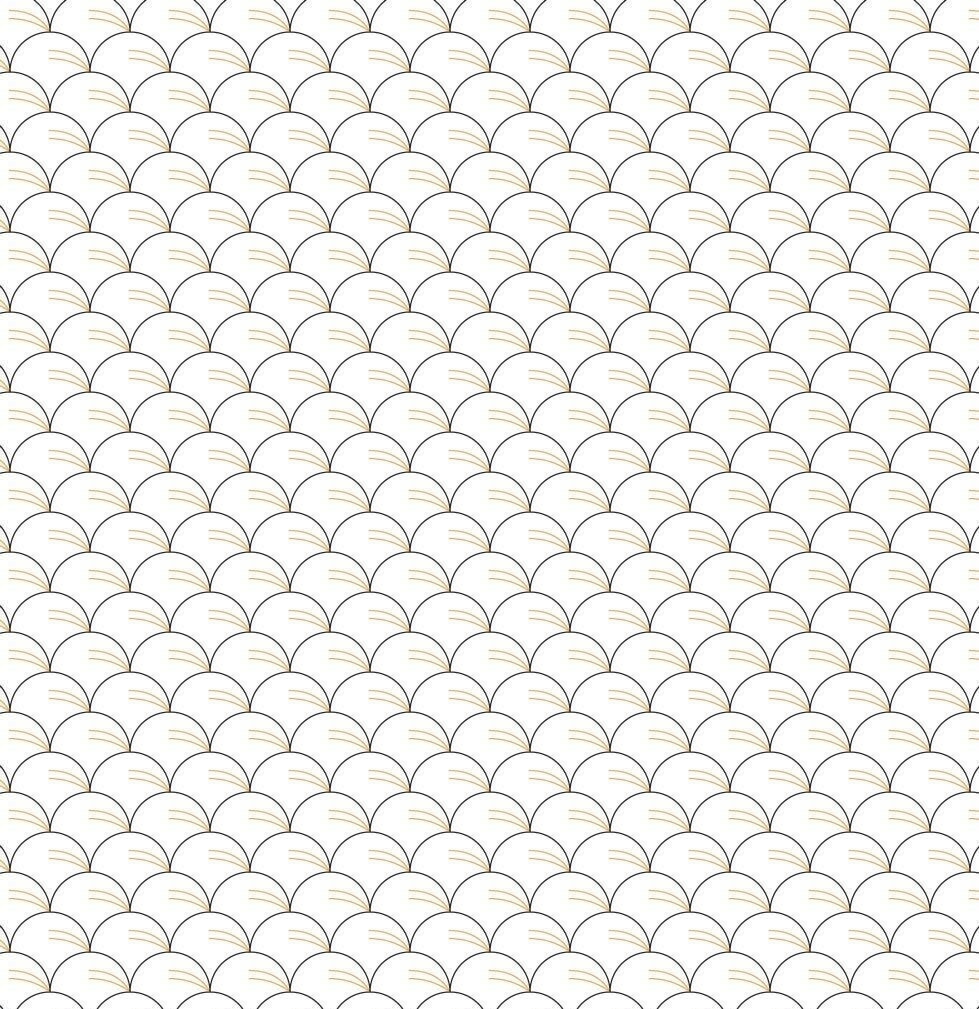 Bubble Geometric Vinyl Pattern