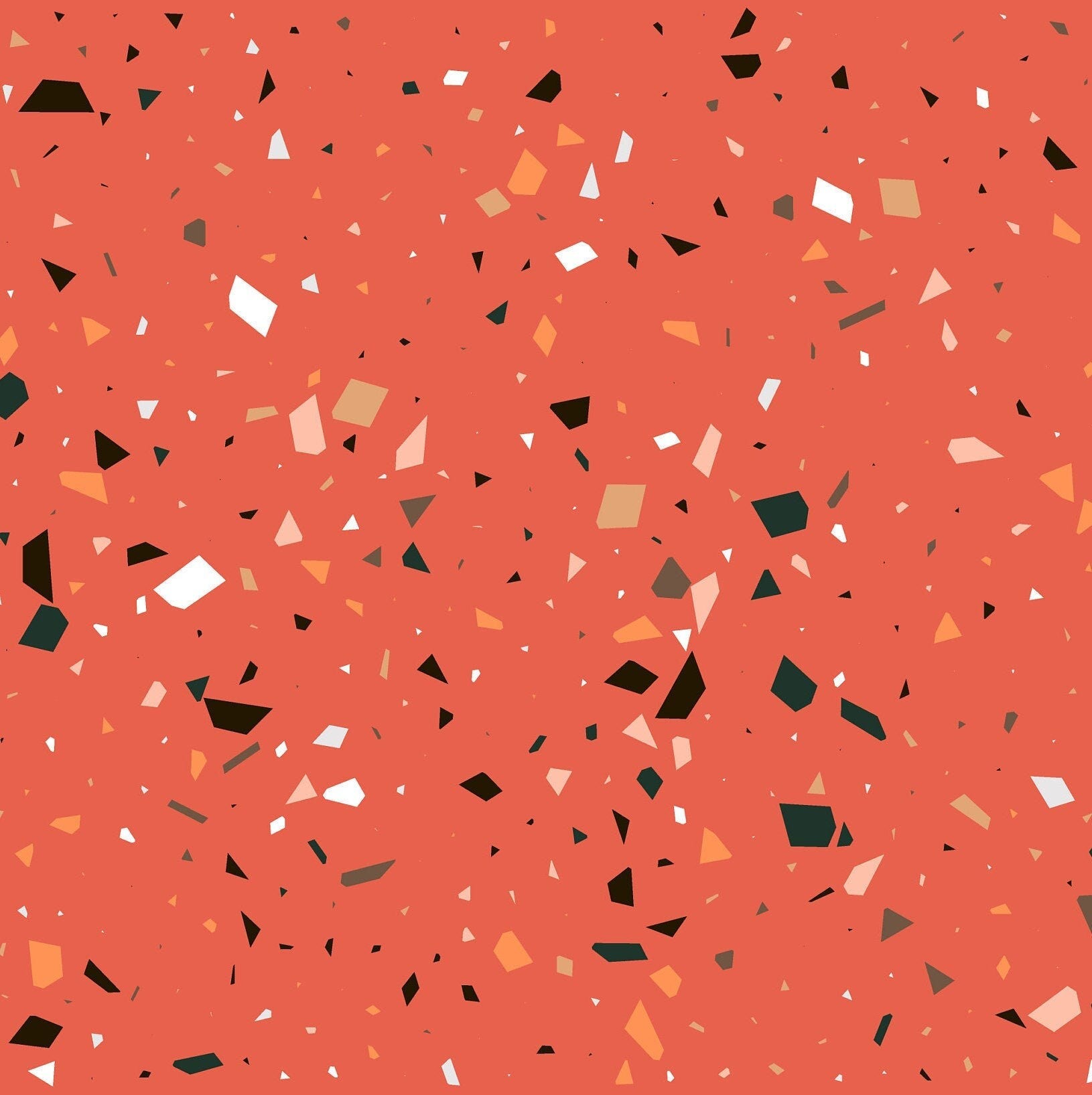 Red/Orange Terrazzo Pattern Vinyl Wrap