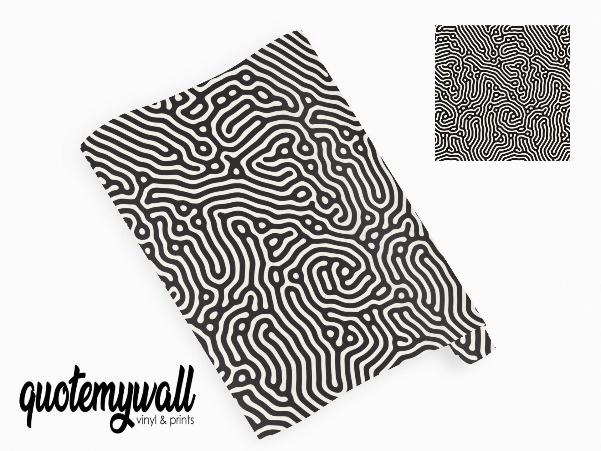 Hand Drawn Doodle Lines Vinyl Wrap