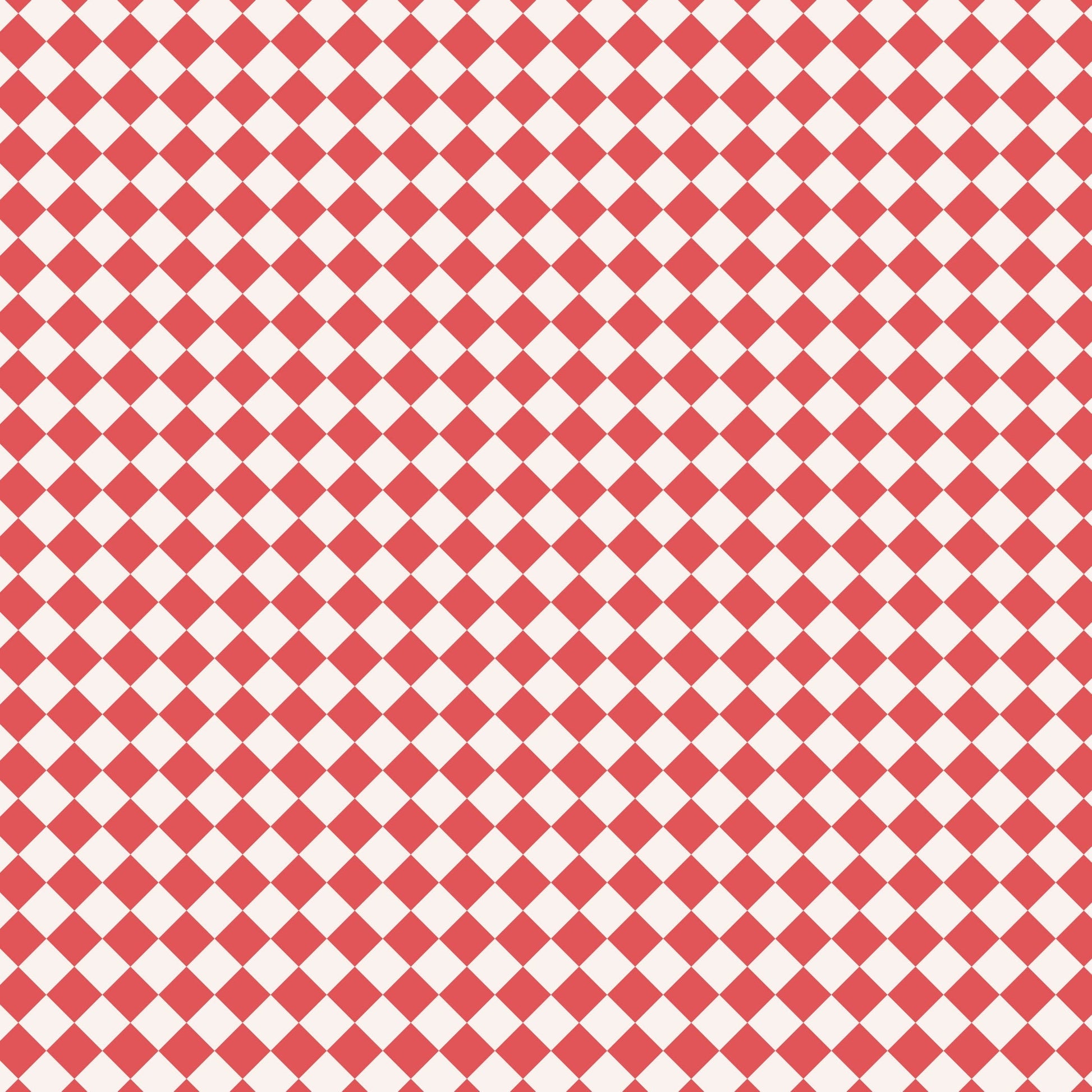 Red & White Checked Pattern Furniture/Window Vinyl Wrap