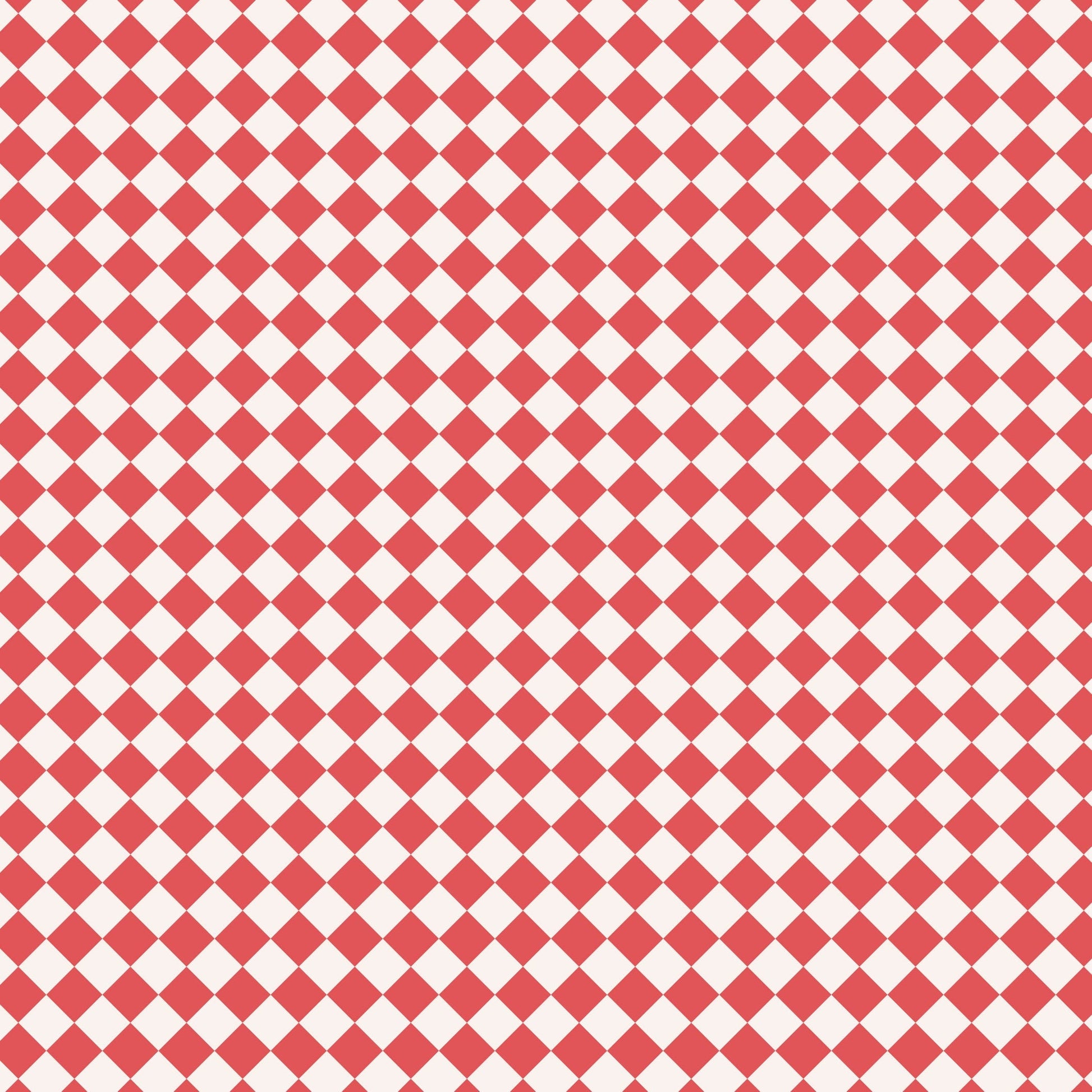 Red & White Checked Pattern Furniture/Window Vinyl Wrap