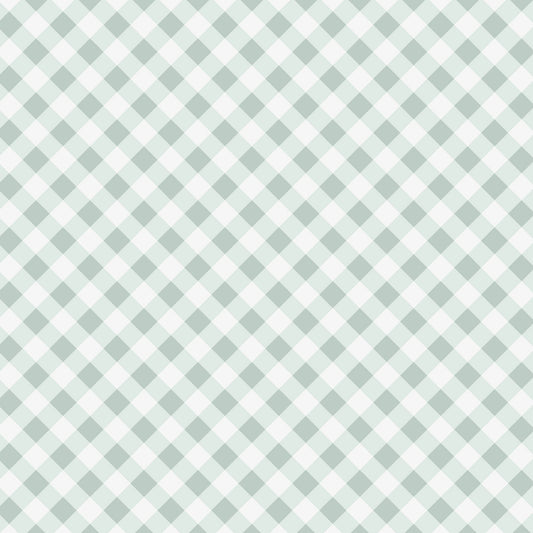 Washout Green Checked Vinyl Furniture Wrap