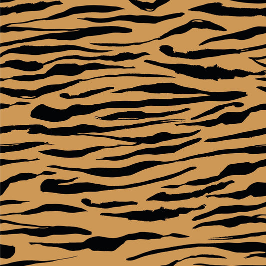 Tiger Stripes Animal Print Vinyl Furniture Wrap