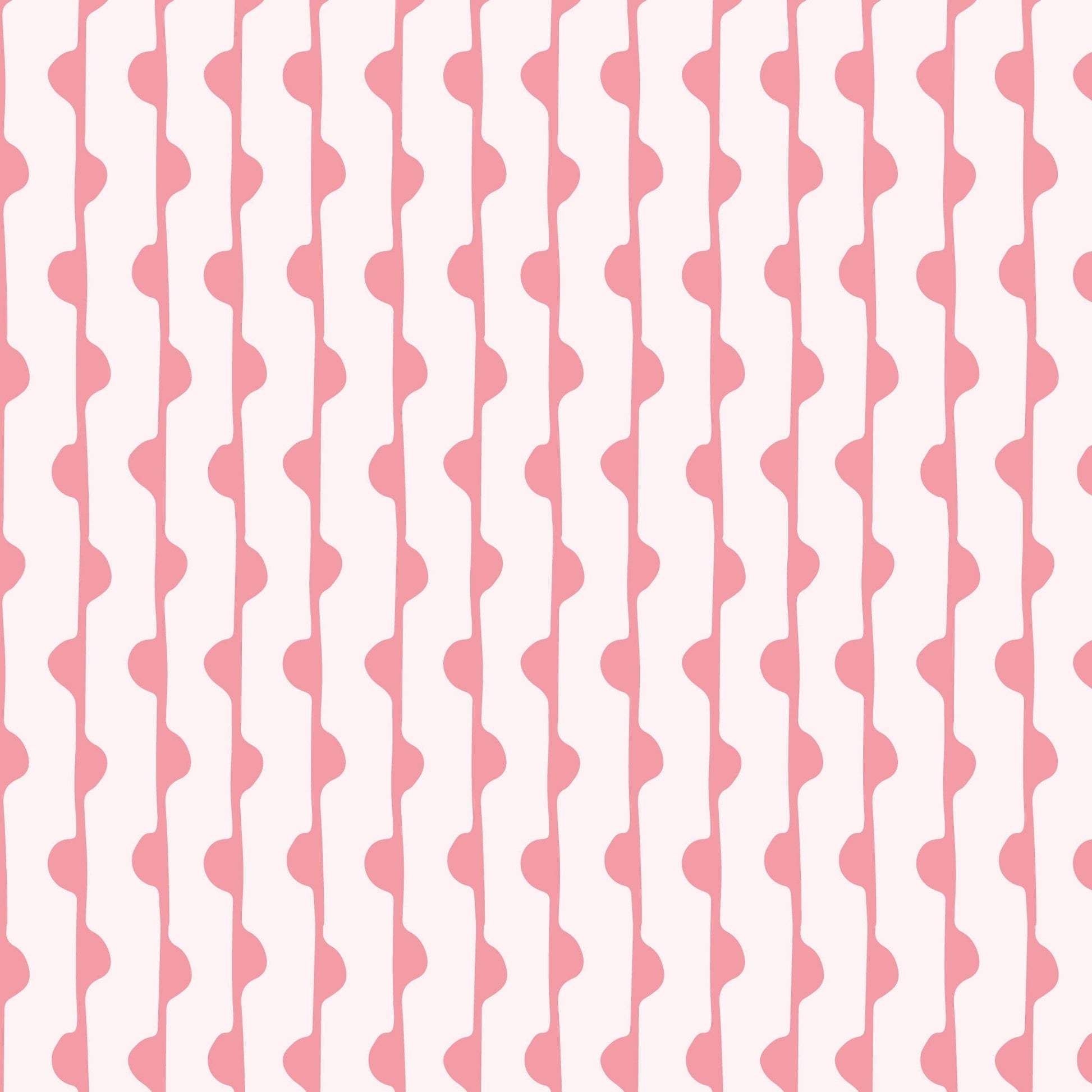 Pink Squiggles Pattern Vinyl Wrap