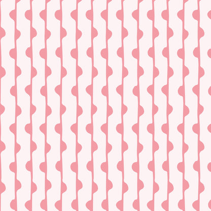 Pink Squiggles Pattern Vinyl Wrap