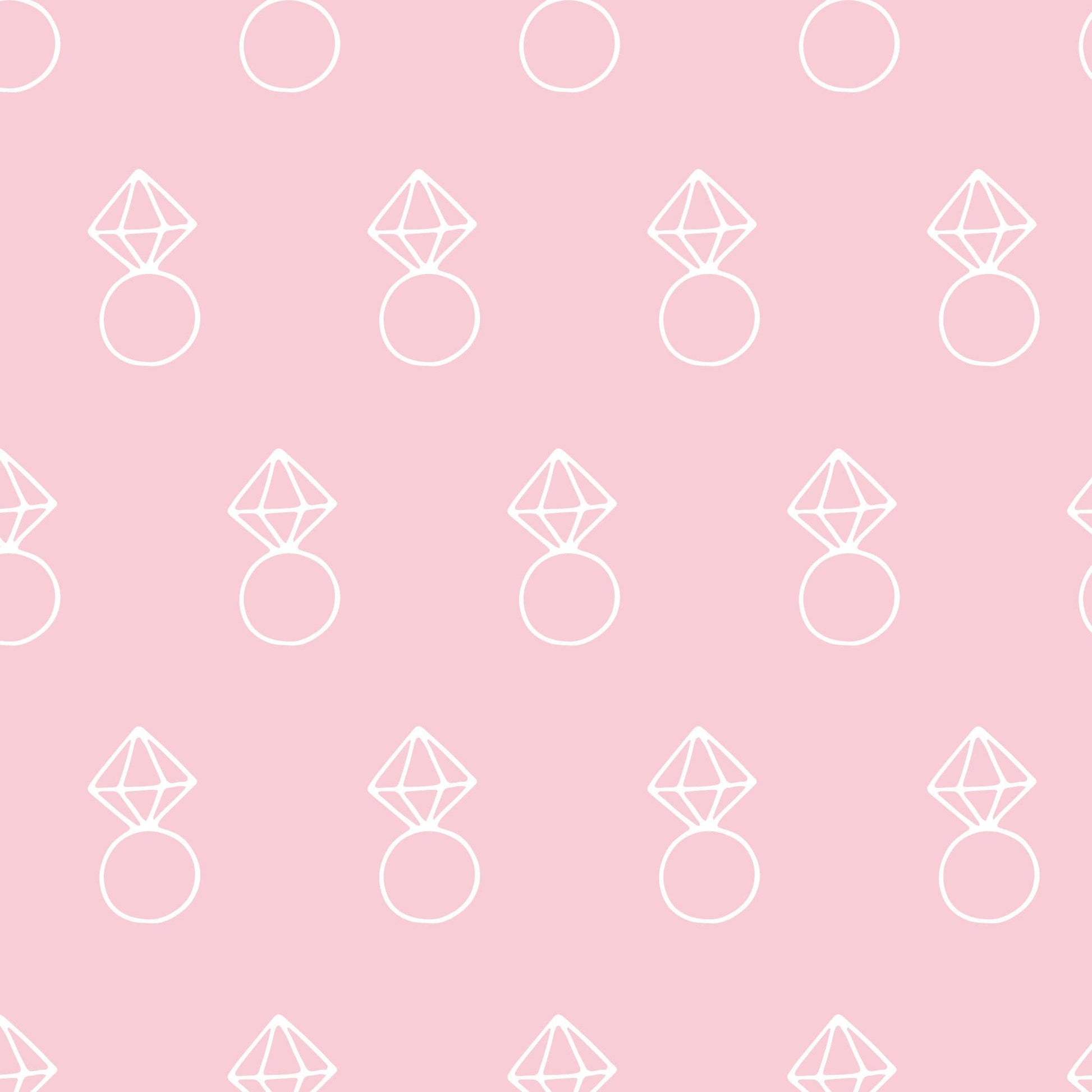 Light Pink Diamond Ring Geometric Vinyl Wrap