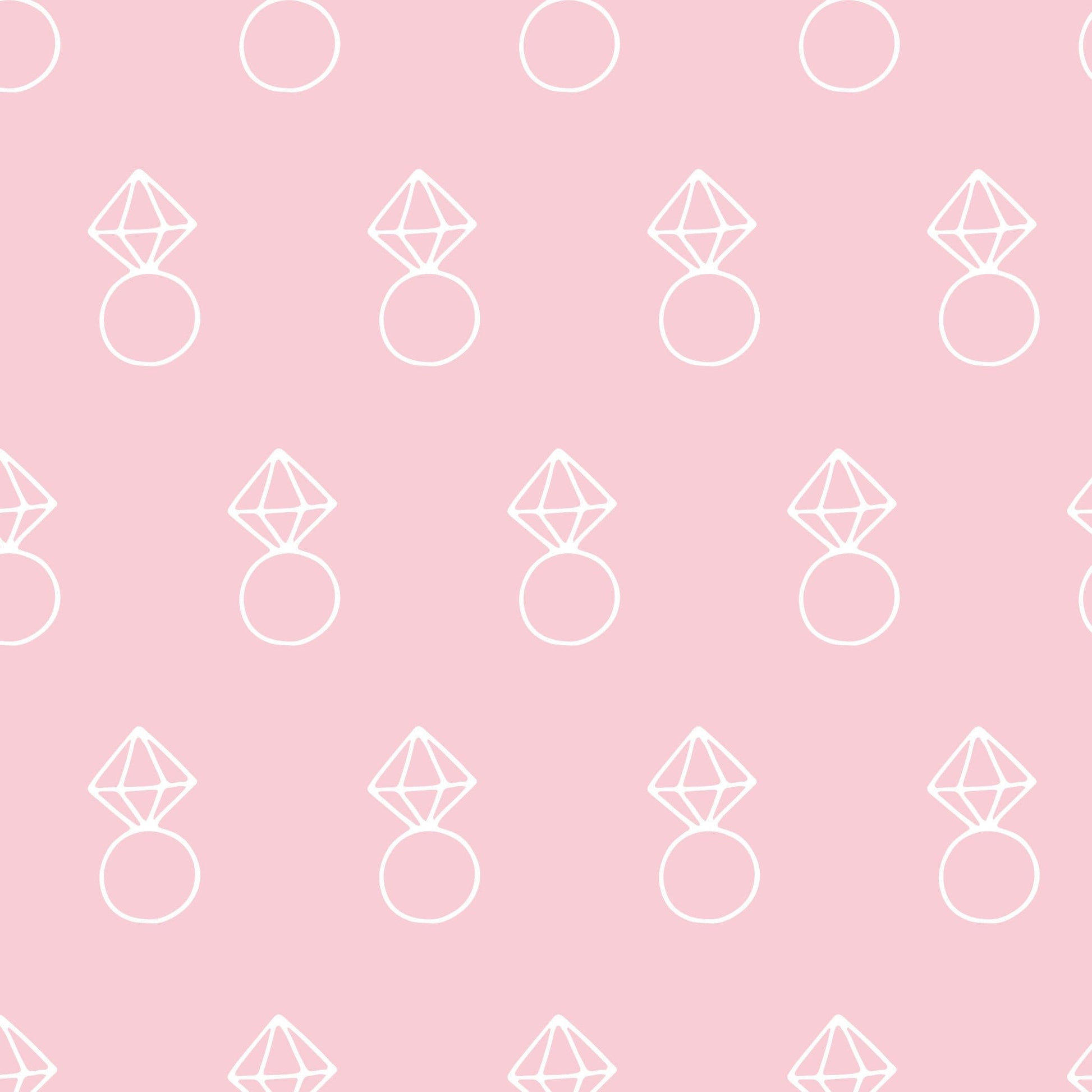 Light Pink Diamond Ring Geometric Vinyl Wrap