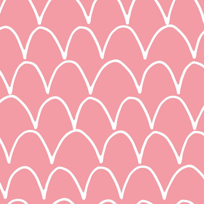 Arch Lines Light Pink Vinyl Furniture Wrap