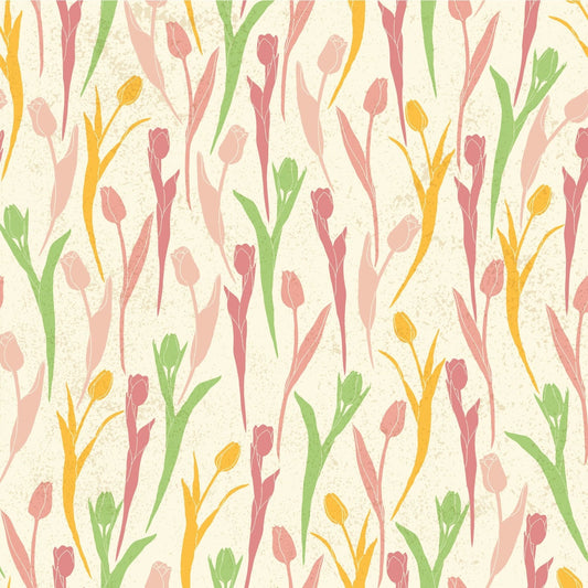 Tulips Floral Vinyl Sticker Wrap