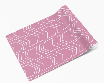 Pink Chevron Vinyl Window/Furniture Wrap