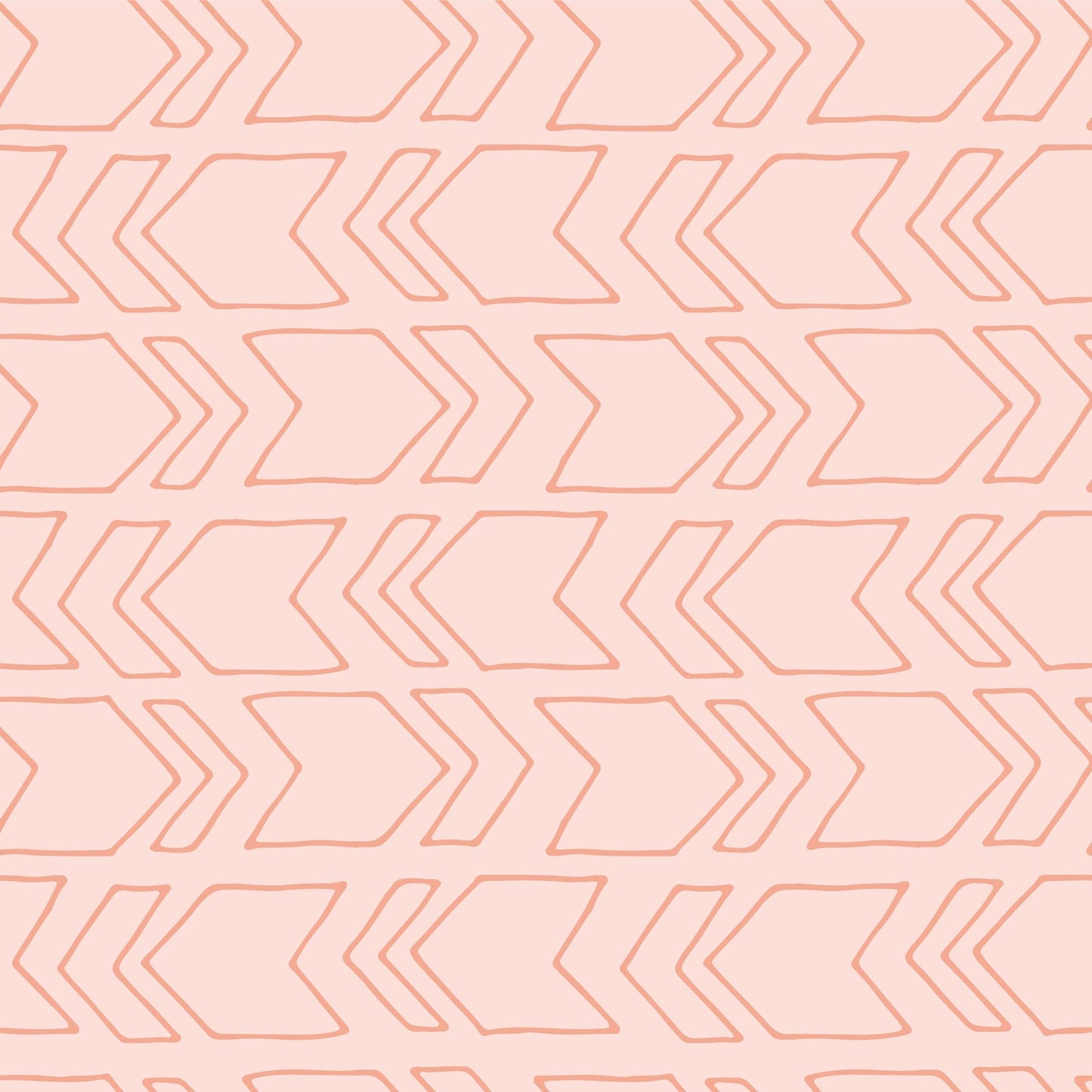 Salmon Chevron Vinyl Window/Furniture Wrap