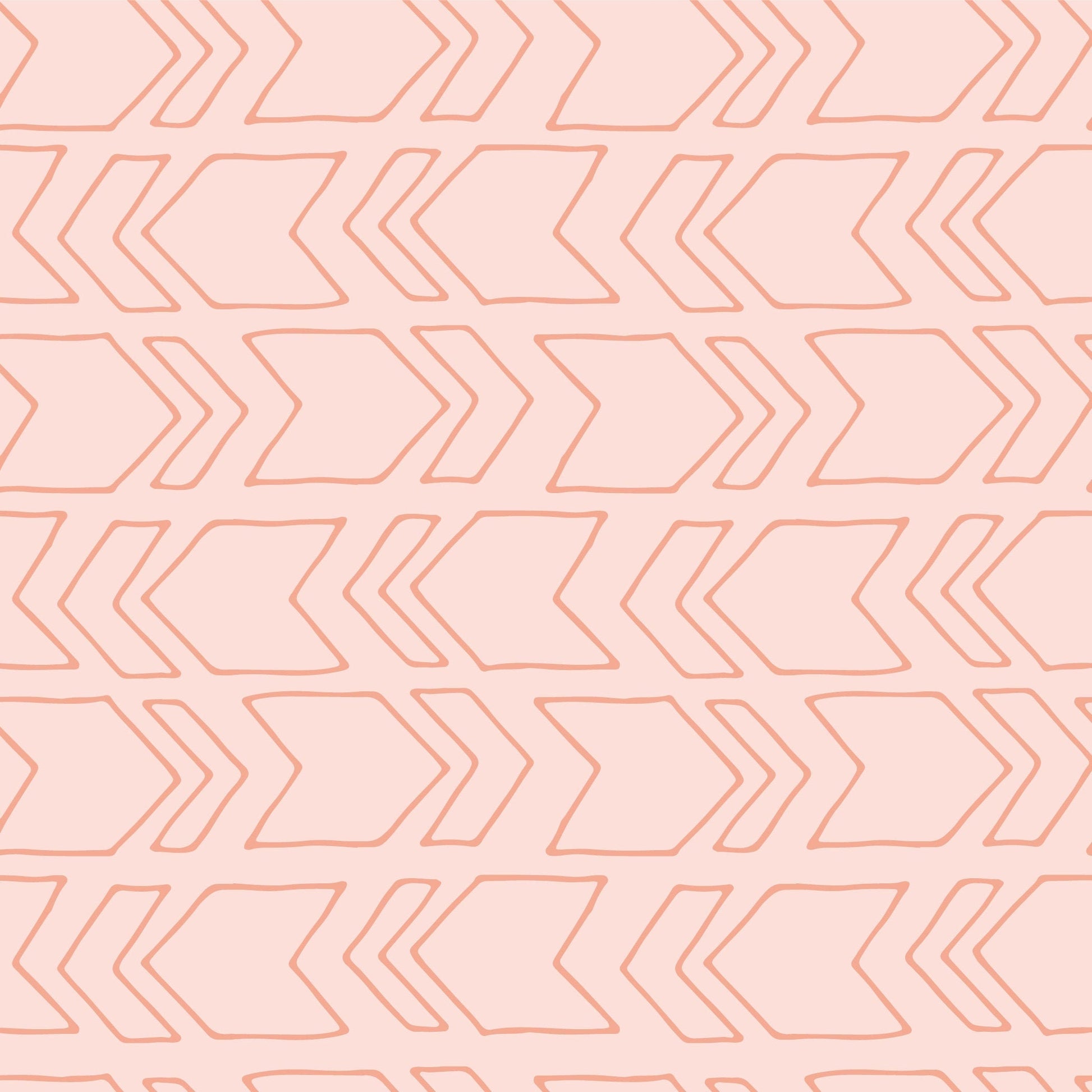 Salmon Chevron Vinyl Window/Furniture Wrap
