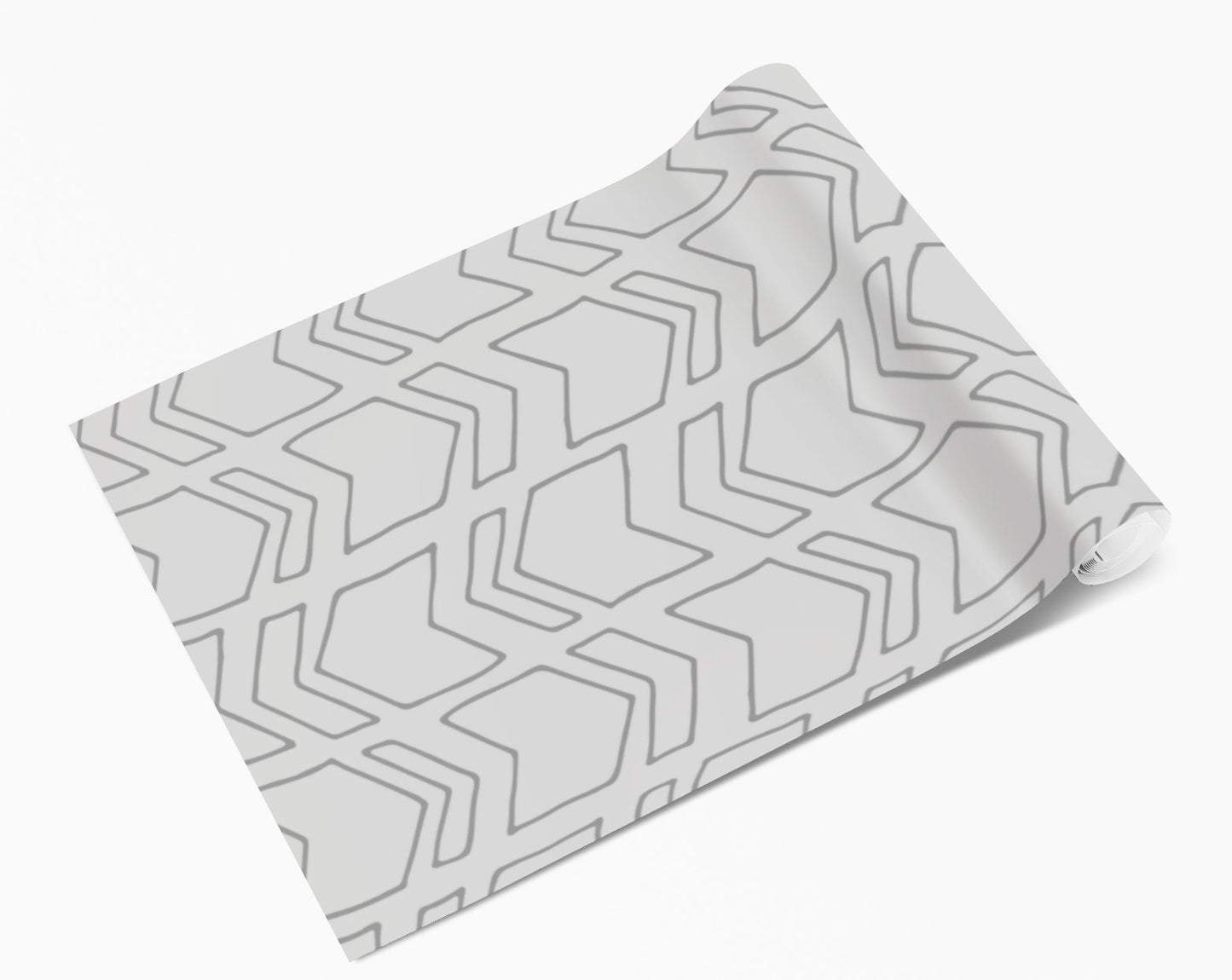 Grey Chevron Vinyl Window/Furniture Wrap
