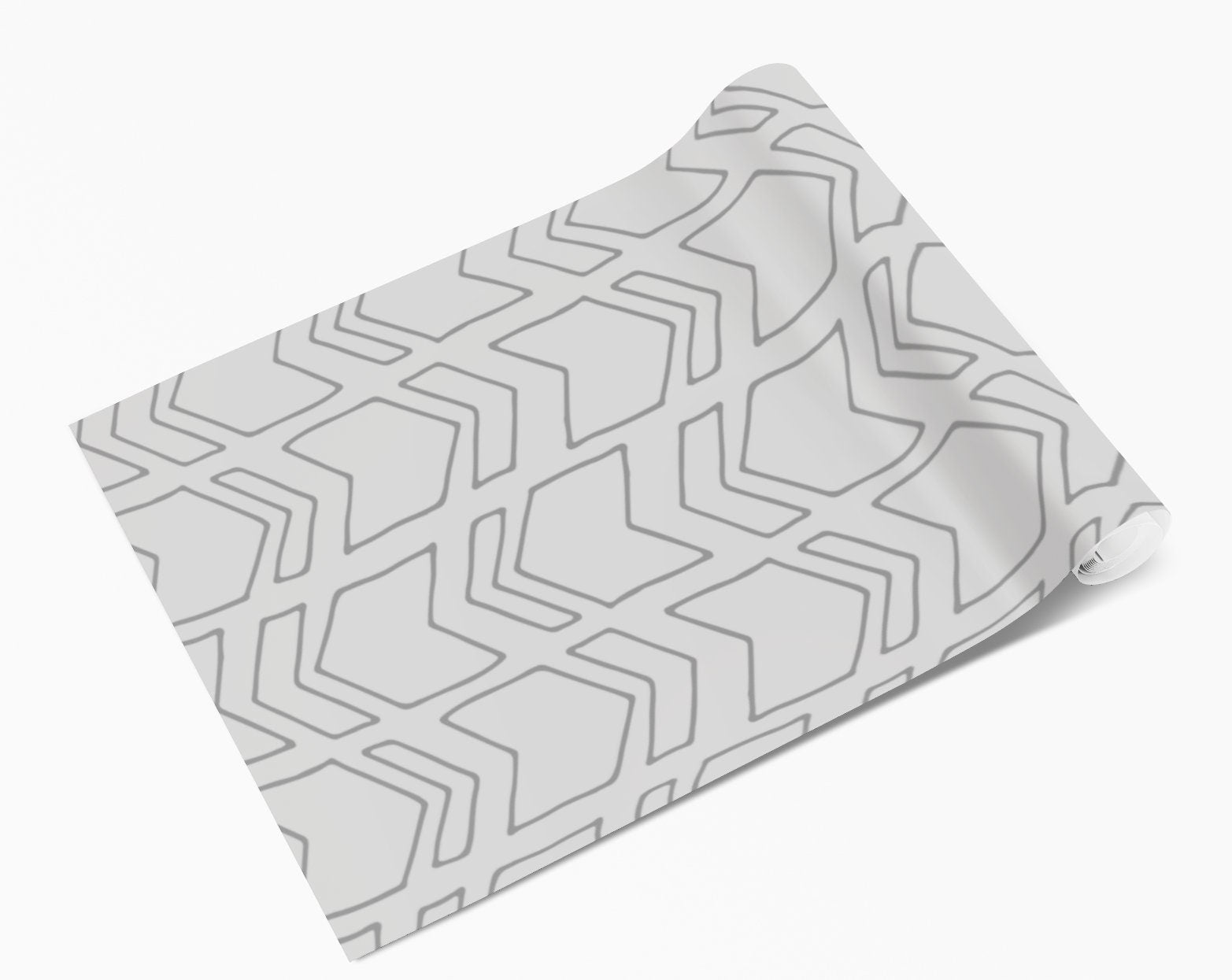 Grey Chevron Vinyl Window/Furniture Wrap