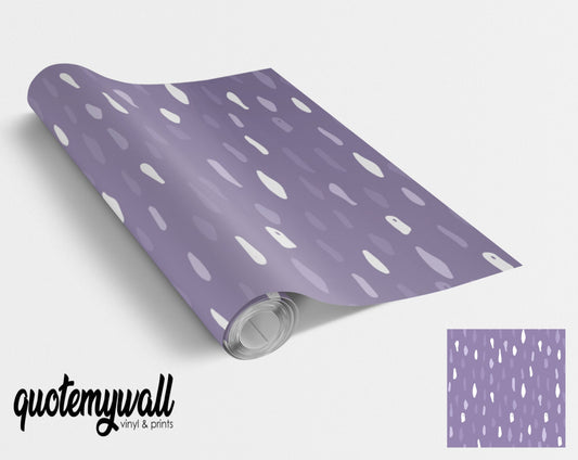 Purple Dash Pattern Vinyl Window/Furniture Wrap