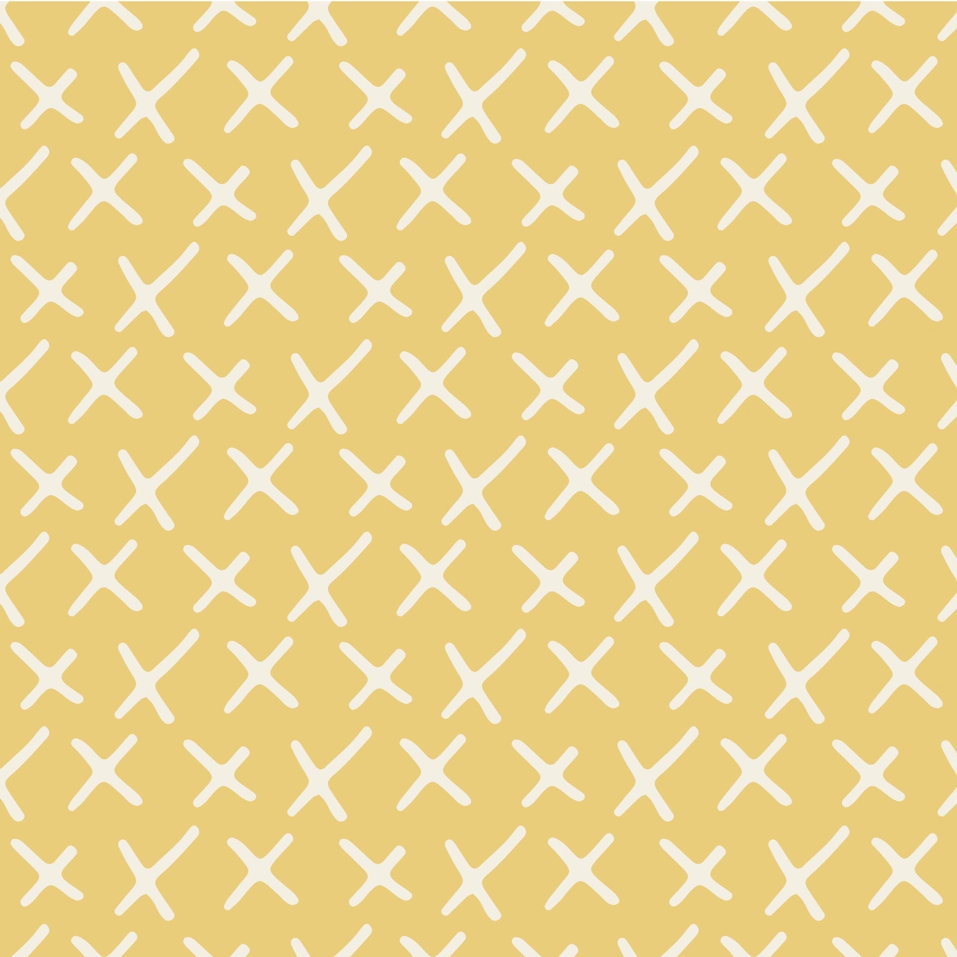 Yellow Cross Pattern Vinyl Window/Furniture Wrap