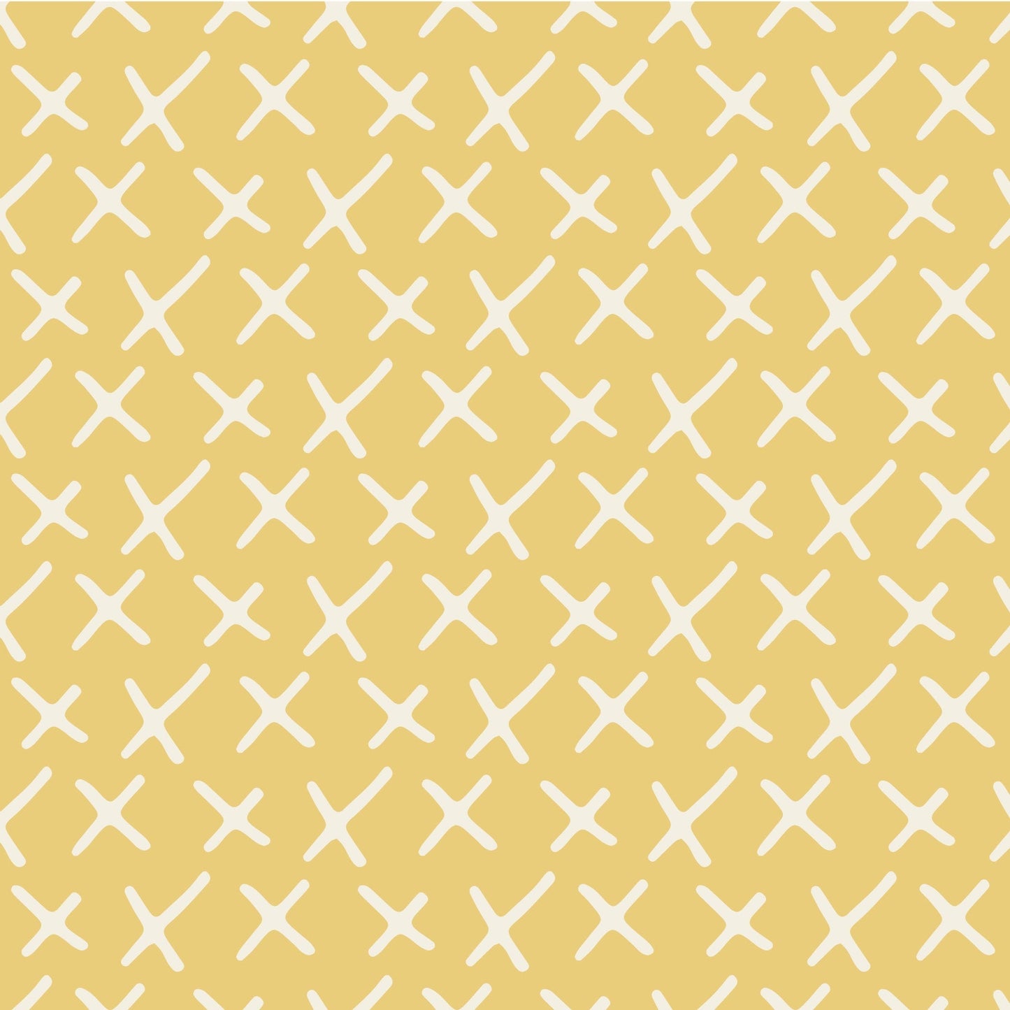 Yellow Cross Pattern Vinyl Window/Furniture Wrap