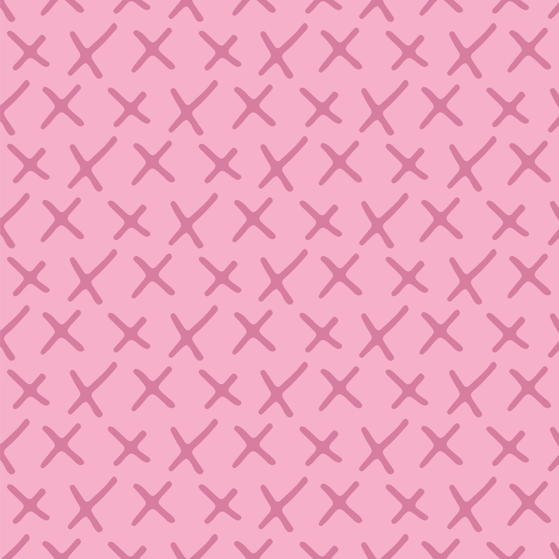 Pink Cross Pattern Vinyl Window/Furniture Wrap