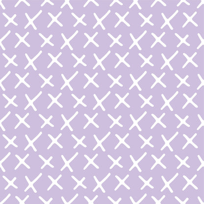 Purple Cross Pattern Vinyl Window/Furniture Wrap