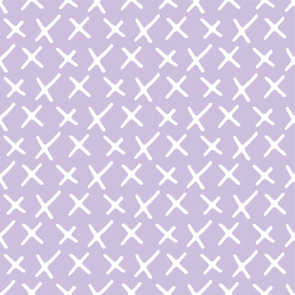 Purple Cross Pattern Vinyl Window/Furniture Wrap
