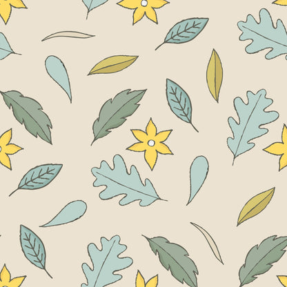 Autumn Flowers Floral Vinyl Wrap