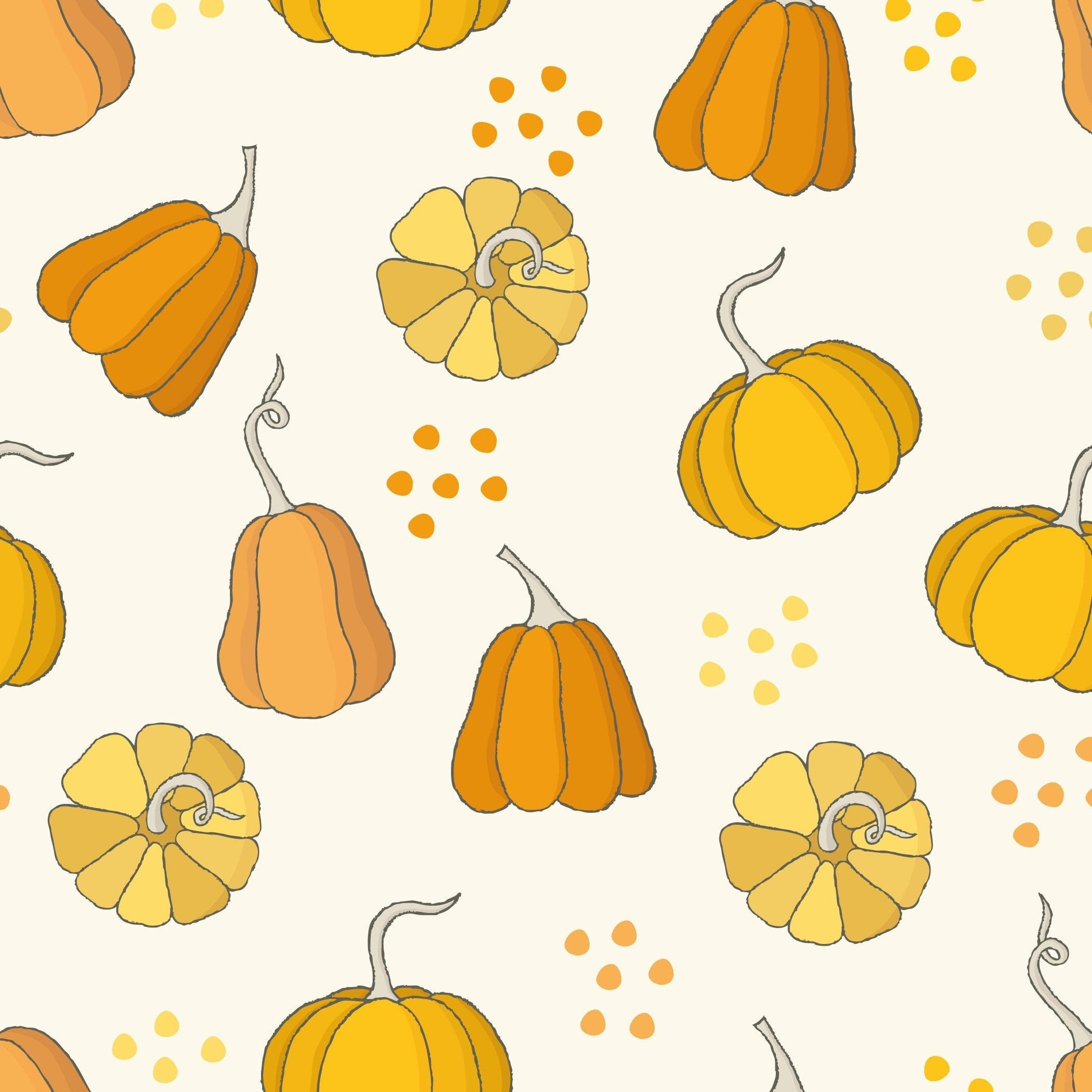 Pumpkin Pattern Vinyl Wrap