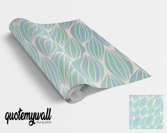 Green Goemetric Pattern Vinyl Wrap