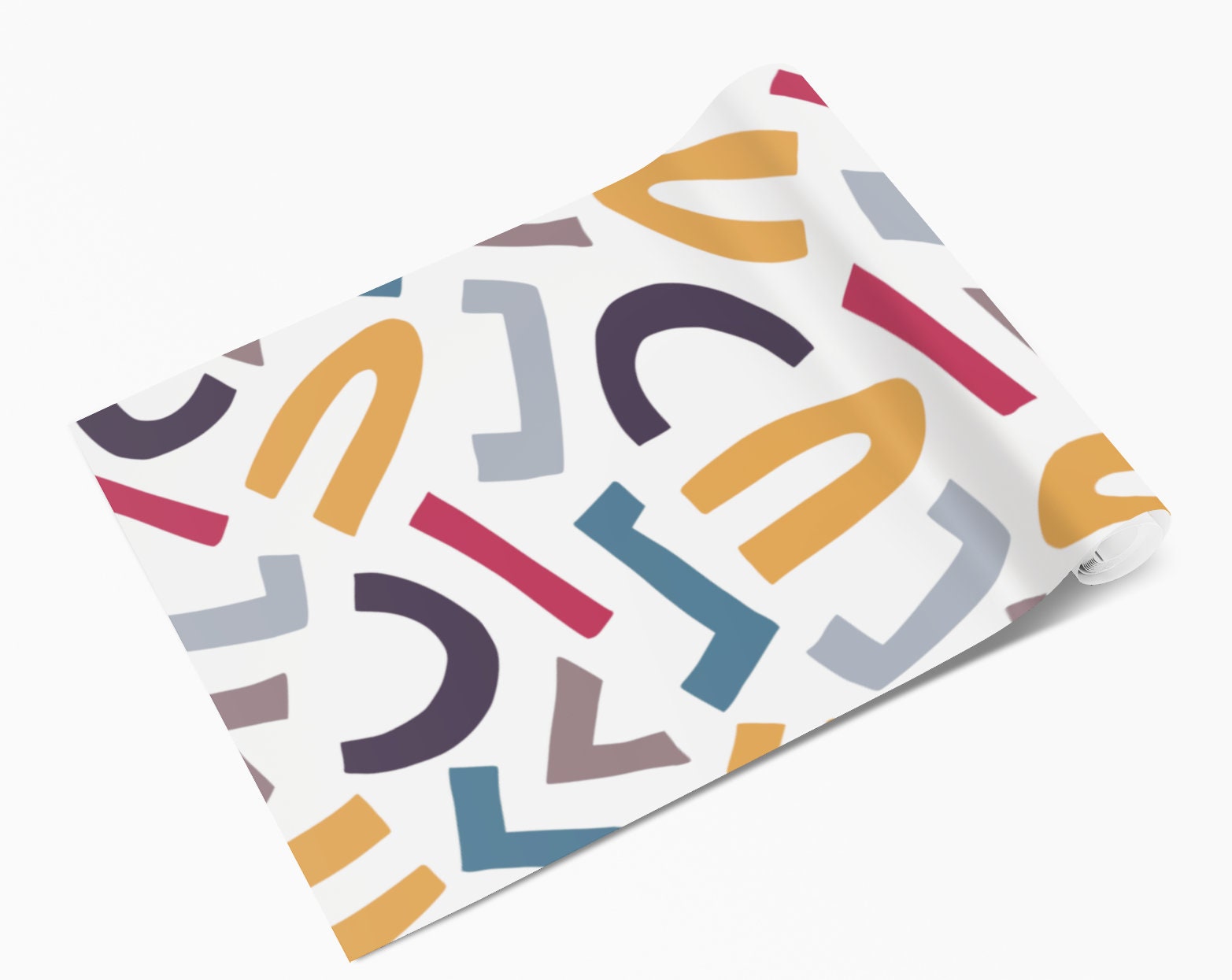 Fun Shapes Colour Pattern Vinyl Wrap