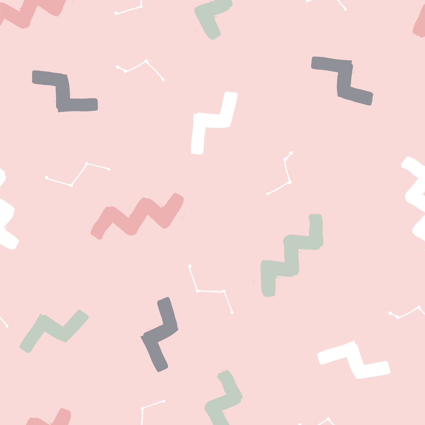 Pink Lightning Pattern Vinyl Furniture Wrap