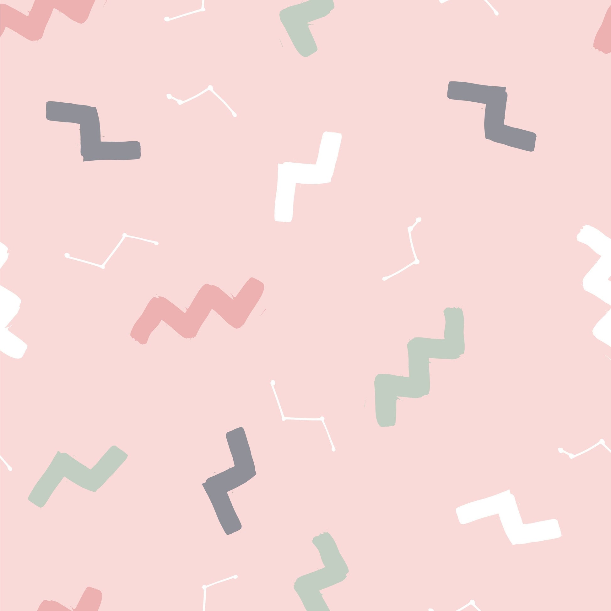 Pink Lightning Pattern Vinyl Furniture Wrap
